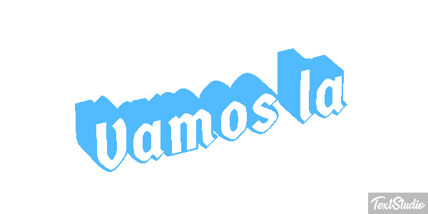 Vamos lá Tekst effect