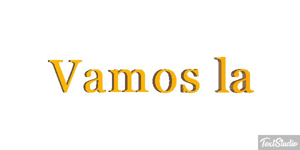 Vamos lá Tekst effect
