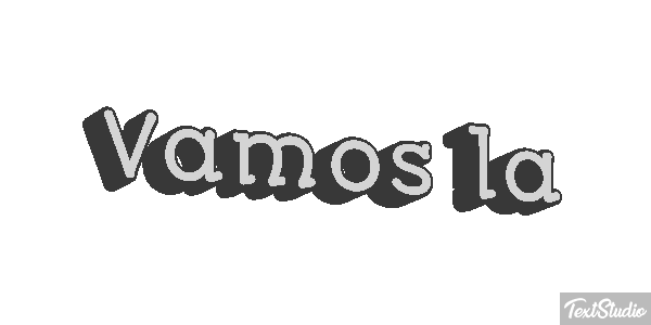 Vamos lá Tekst effect