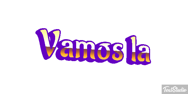 Vamos lá Tekst effect