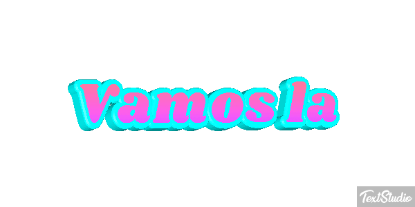 Vamos lá Tekst effect