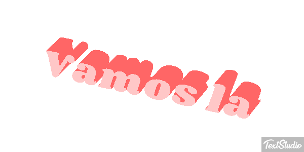 Vamos lá Tekst effect