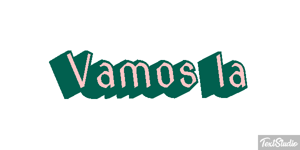 Vamos lá Tekst effect
