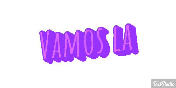 Vamos lá Tekst effect