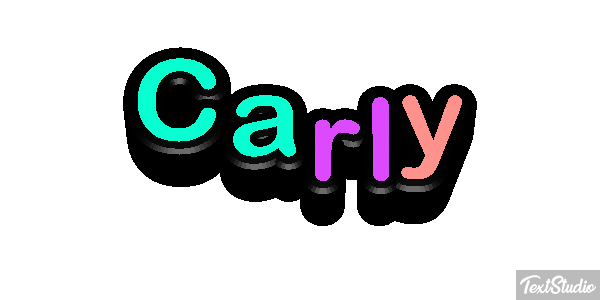 Carly Text effect