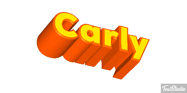 Carly Text effect