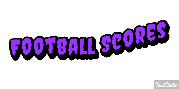 Football Scores Effetto testo