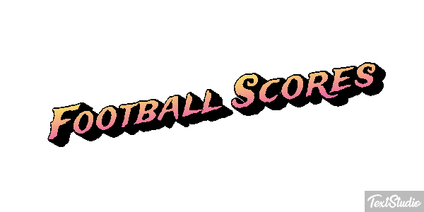 Football Scores Effetto testo
