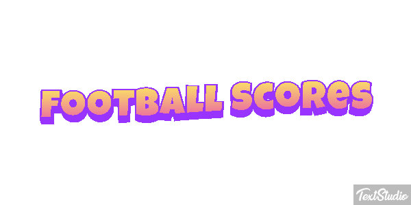 Football Scores Effetto testo
