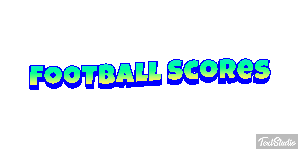 Football Scores Effetto testo