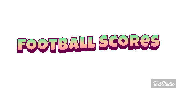 Football Scores Effetto testo