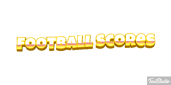 Football Scores Effetto testo