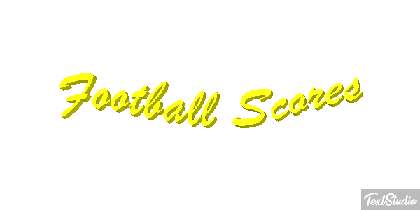 Football Scores Effetto testo