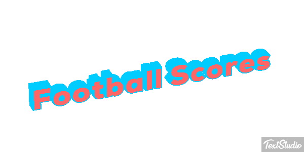 Football Scores Effetto testo