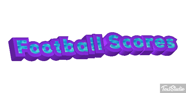 Football Scores Effetto testo