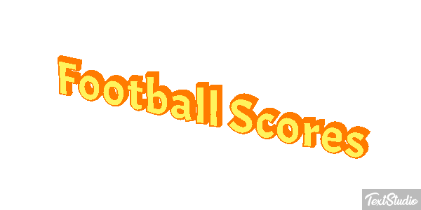 Football Scores Effetto testo