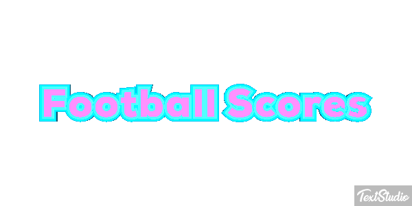 Football Scores Effetto testo