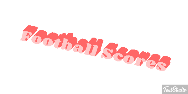 Football Scores Effetto testo