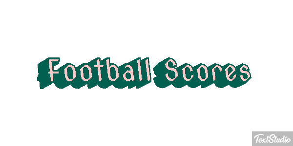Football Scores Effetto testo