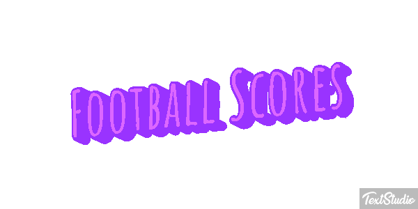 Football Scores Effetto testo