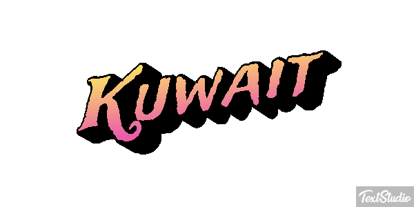 Kuwait Efekt tekstowy