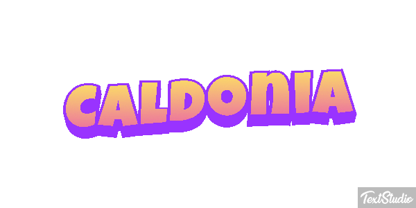 Caldonia Tekst effect