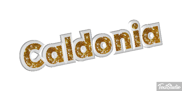 Caldonia Tekst effect