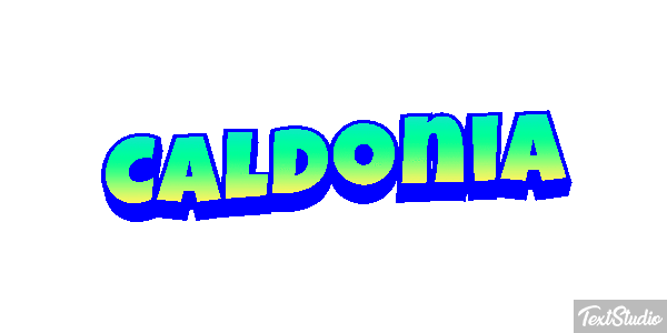 Caldonia Tekst effect