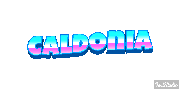 Caldonia Tekst effect