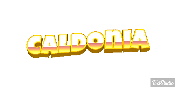 Caldonia Tekst effect
