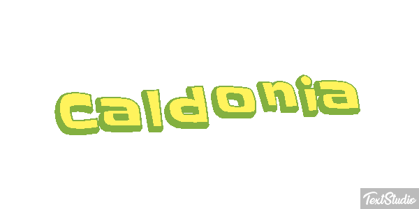 Caldonia Tekst effect