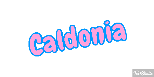 Caldonia Tekst effect
