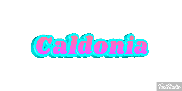 Caldonia Tekst effect