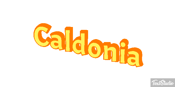Caldonia Tekst effect