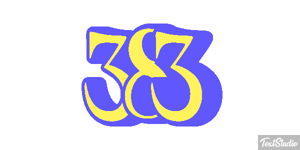 383 Texteffekt
