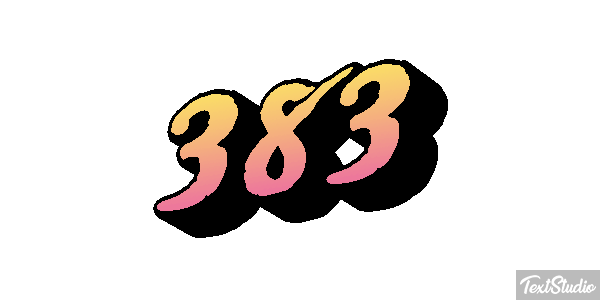 383 Texteffekt