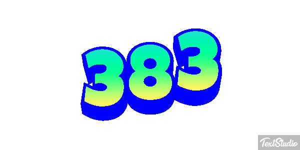 383 Texteffekt