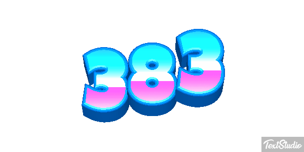 383 Texteffekt