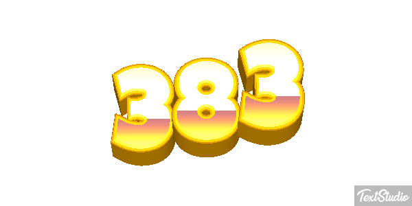 383 Texteffekt
