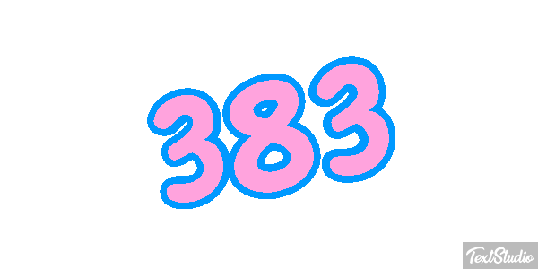 383 Texteffekt