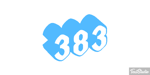 383 Texteffekt