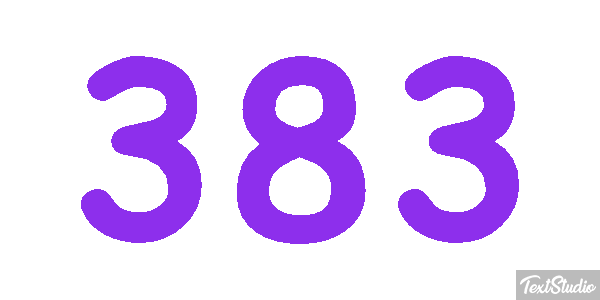 383 Texteffekt
