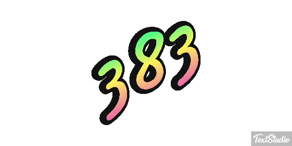 383 Texteffekt