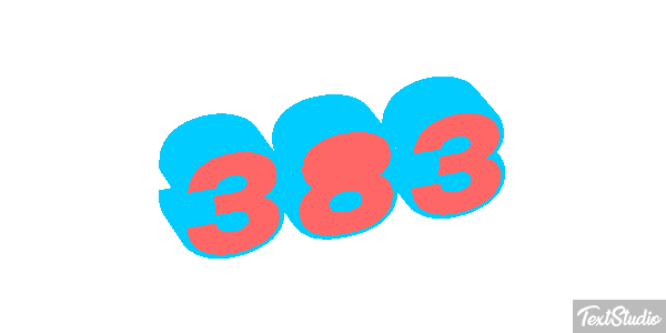 383 Texteffekt