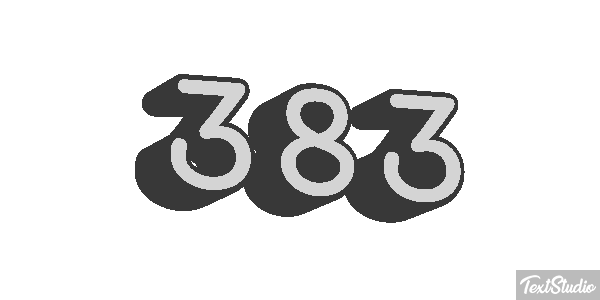 383 Texteffekt