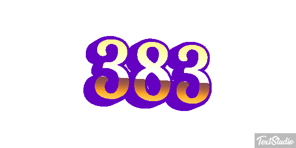383 Texteffekt