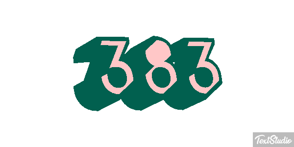 383 Texteffekt