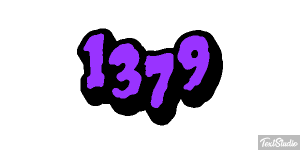 1379 Text effect