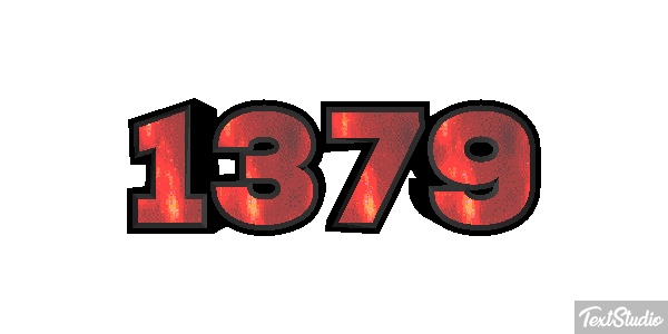 1379 Text effect