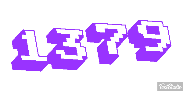 1379 Text effect